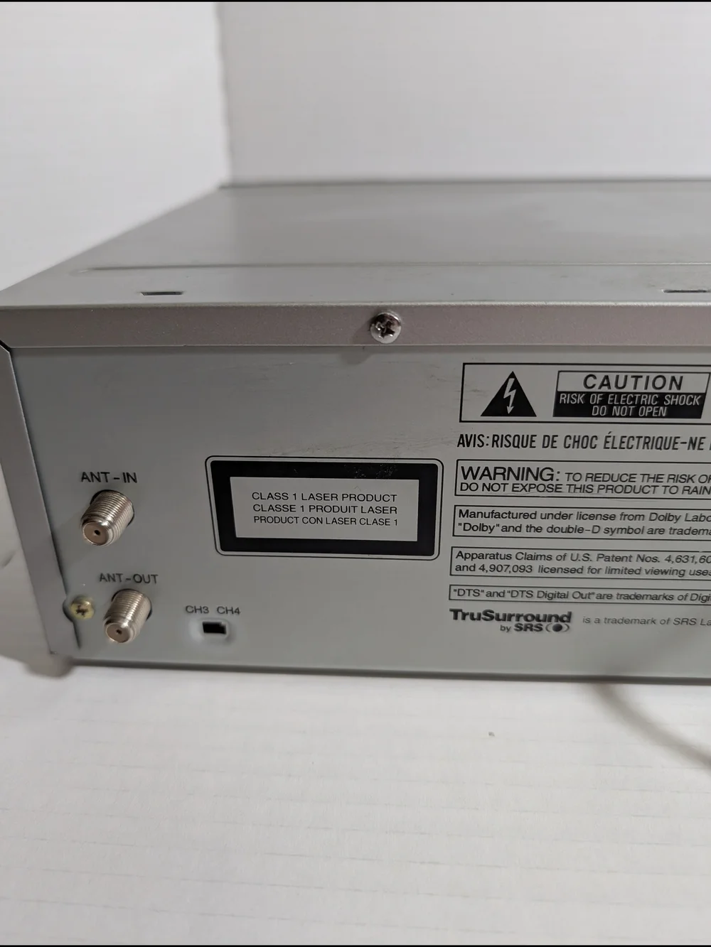 Sylvania SSD-800 DVD VCR Combo